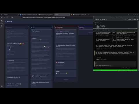 Vibe Log 003 Big Pickle vibes on Kanban