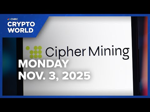 YouTube video thumbnail: Cipher Mining Shares Soar After Q3 Earnings Beat, Firm Moves Deeper Into AI