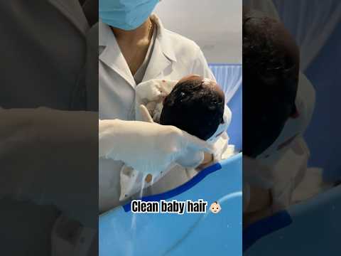 Clean baby hair #shorts