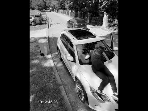 Mom saves her baby and car from thief #shorts #short #kindness