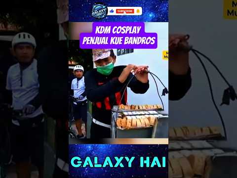 KDM Cosplay lagi jadi Penjual Bandros #shorts #trending #beritaterkini