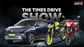 Tata Harrier EV Review | 2025 Honda CB 125 Hornet & Honda Shine 100 DX walkaround Times Drive Show