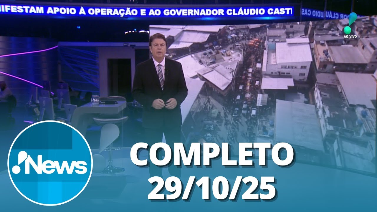 RedeTV News 291025 | Completo