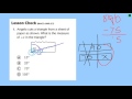 Angle Measures and Earnings Problems