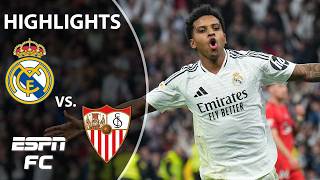 GOALS GALORE 🔥 Real Madrid vs. Sevilla | LALIGA Highlights | ESPN FC