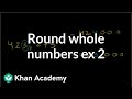 Rounding Whole Numbers: Practice and Application