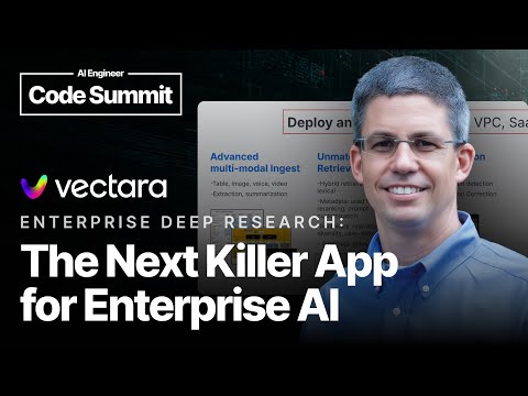 企业深度研究：企业 AI 的下一个关键应用 — Ofer Mendelevitch， Vectara