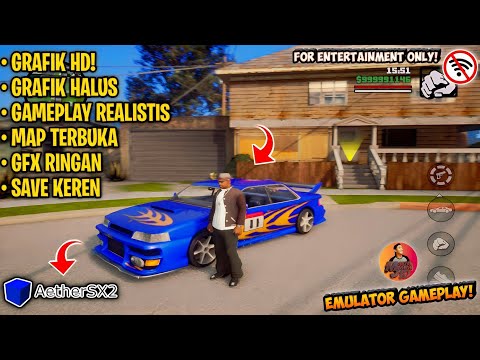 GTA SA The Definitive Edition Mobile | Versi Rockstar + Mod GFX 60 FPS & Save Data Terbaru!