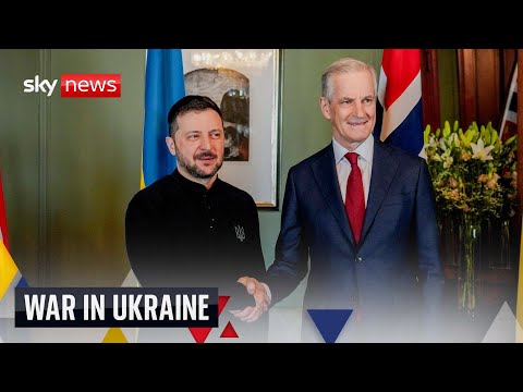 President Zelenskyy holds news conference with Norwegian Prime Minister