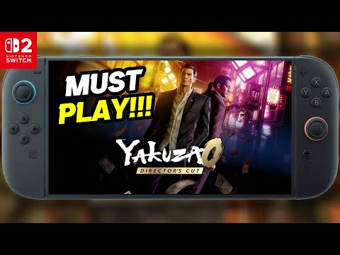 The BEST 3rd-Party Nintendo Switch 2 Launch Game?! - Yakuza 0 Director's Cut