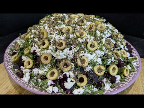 Необыкновенно вкусный САЛАТ из обычной СВЁКЛЫ! Съедят за минуту!