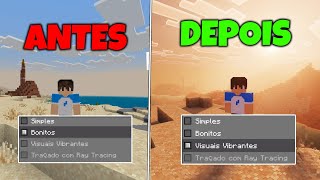 COMO DESBLOQUEAR VISUAIS VIBRANTES EM TODOS OS DISPOSITIVOS  - ativar visuais vibrantes minecraft pe