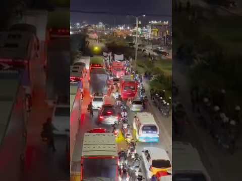 🔴 A esta hora hay caos vehicular en el sector de Terreros, en Soacha.
