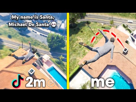 Can I Land Viral TikTok Stunts In GTA 5?