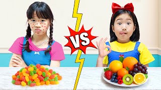 Boram and her friend learn healthy lifestyle