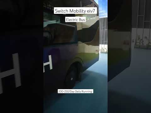 Switch Mobility eiv7 Electric Bus | India's First low floor Electric Bus #shorts #ev #ev360 #ebus