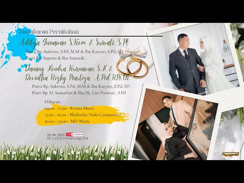 🔴 LIVE MALAM TASYAKURAN PERNIKAHAN ADITYA & SRIWATI - DANANG & DEVINTHA | MH69 MUSIC