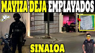 Emplayados durante la noche Culiacán #Sinaloa