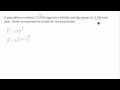 Exponential Functions and Growth Rates