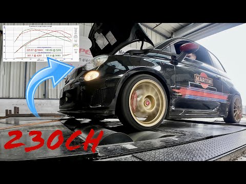 🏎️ 500 Abarth Stage 3 : Turbo, Échangeur et 230ch au Banc !