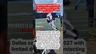 Assessing DaRon Bland and the Cowboys trapdoor contract #nfl #usa #dallascowboys #news #new