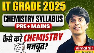 UP LT Grade Chemistry Syllabus 2025 | LT Grade Chemistry Preparation | UP LT Grade New Vacancy