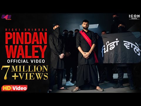 Pindan Waley Official Video Song | Ricki Dhindsa | Kebi Dhindsa | Latest Punjabi Song | Icon Music