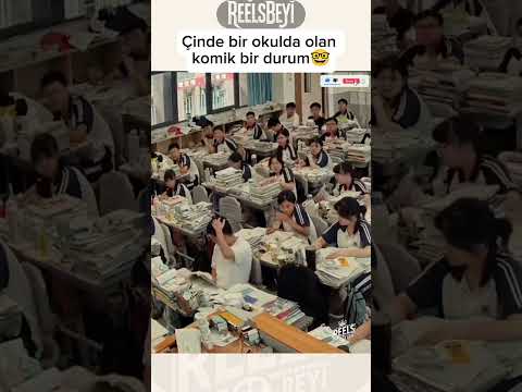 Çin'de bir okulun sınıfı 🤓 #reelsbeyi #shorts #viral