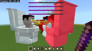 Minecraft PE: Forbidden Giant Skibidi Toilet vs Cameraman (Speakerman)-Update addon