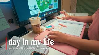 from multitasker to monotasker | productive day in my life philippines