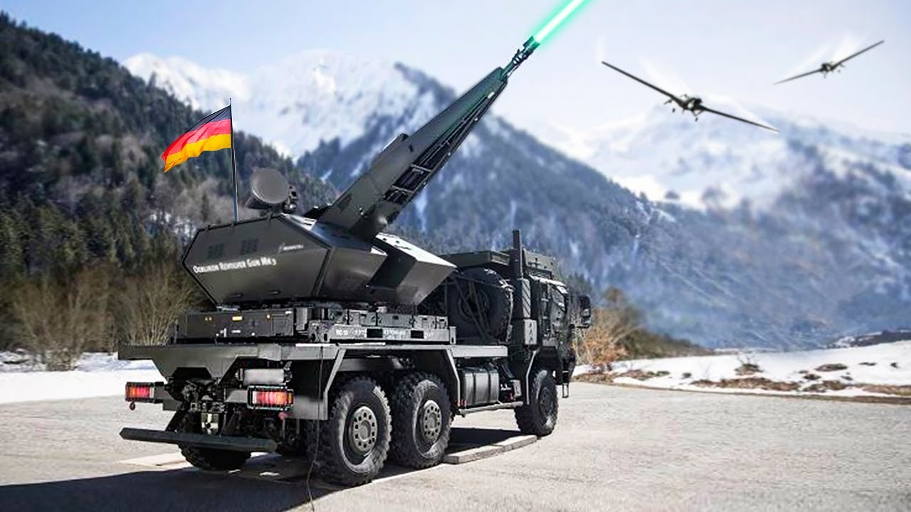 Germany Testing Monstrously Powerful Multi Million $ Anti Drone Truck