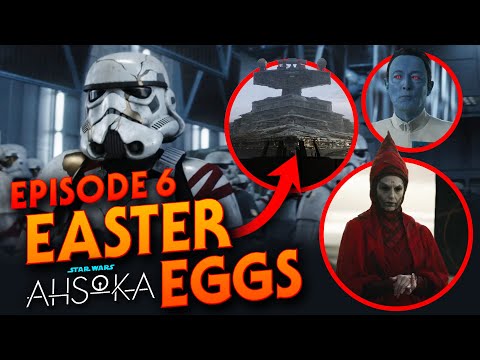 Ahsoka Part Six - Star Wars Easter Eggs and Mythological Lore Breakdown!