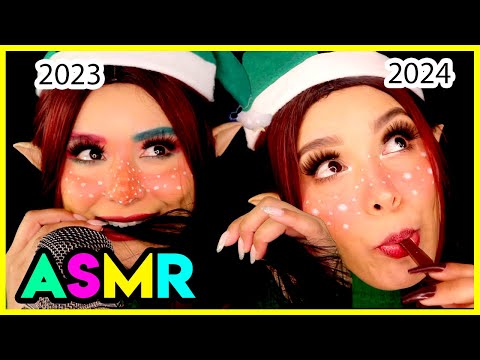 ‼️ RECOPILACIÓN 50min 🧝‍♀️ La historia de La ELFA 🎅 q/está OBSESIONADA CONTIGO I Ges ASMR