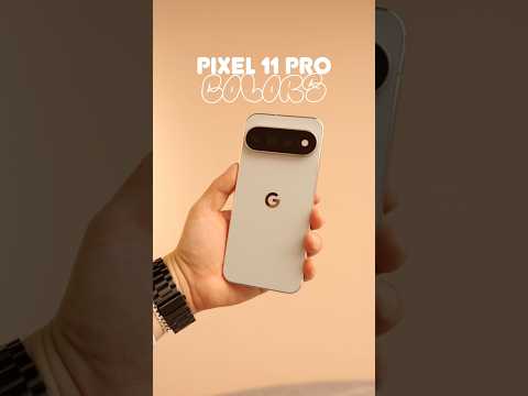 <strong>Pixel</strong> 11 Pro colors! That olive green tho 🔥 #pixel11pro #googlepixel