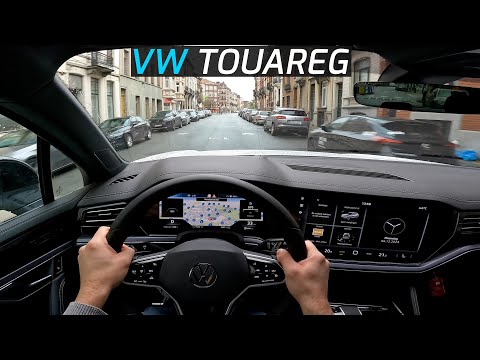 2024 VW TOUAREG 3.0 TDI V6 286 HP POV TEST DRIVE