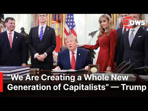 WATCH: Trump Announces Investment Accounts for 70 Million American Children | AC1E