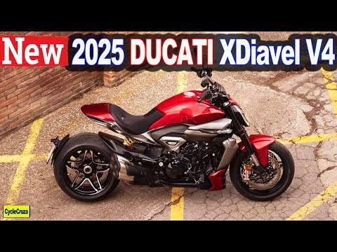 NEW 2025 Ducati XDiavel V4 Review - POWERFUL and Beautiful