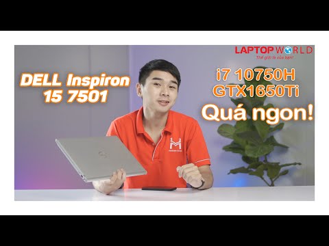 (VIETNAMESE) Dell Inspiron 15 7501 - Bền Bỉ Mượt Mà Cho Công Việc - LaptopWorld