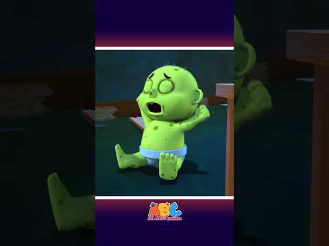 👶 Where is My MILK? 🍼Baby Zombie SCREAMS 😱 #shorts #spooky #halloween #kidssong #kenttheelephant