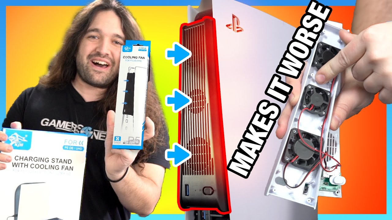 Basically A Scam: PS5 Aftermarket Cooling Fans Blow the Wrong Way