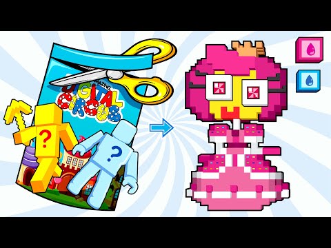 [🐾paper diy🐾] New Charater 🎁 The Amazing Digital Circus Ep 2 Blind Bag 💗 Craftybunnies ASMR Roblox