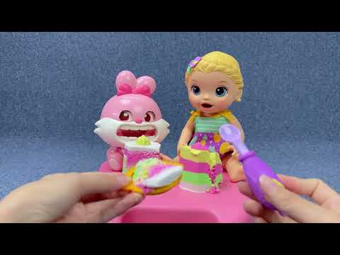 👧Toys ASMR👧 5 💕 Minutes Satisfying with Unboxing Magic Rainbow Kinetic Sand, Review Toys