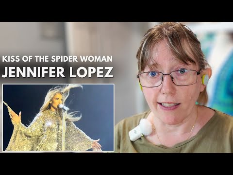 Turn off the wind machine! Jennifer Lopez 'Kiss of the spider woman' Live - Vocal Coach Reacts