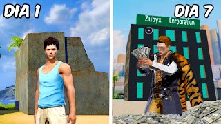 RETO: 7 DIAS PARA SER MILLONARIO EN FREE FIRE!!!