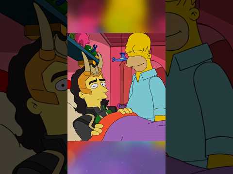Lisa Simpson devient une Avengers ⚡#thesimpsons #simpsons #bartsimpson #homer #shorts