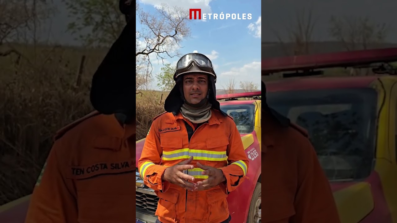 Tenente explica como foi trabalho de combate ao maior incêndio do Brasil