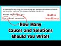Understanding Cause and Solution Essays