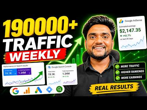 Free Website Traffic 2026 | 100% Organic Traffic From Google