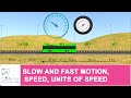Understanding Speed and Motion Concepts