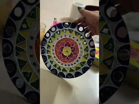 #love #diy #art #artandcraft #lippanart #radhakrishna #radheradhe #shortvideo #trending #viral #kana